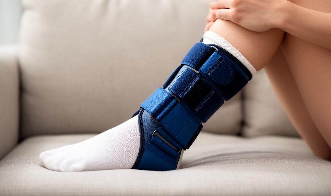 Attelle de cheville : pourquoi porter une chevillère pour réduire la douleur à la marche ?