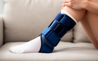 Attelle de cheville : pourquoi porter une chevillère pour réduire la douleur à la marche ?